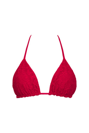 Top Alexis - Red Lace