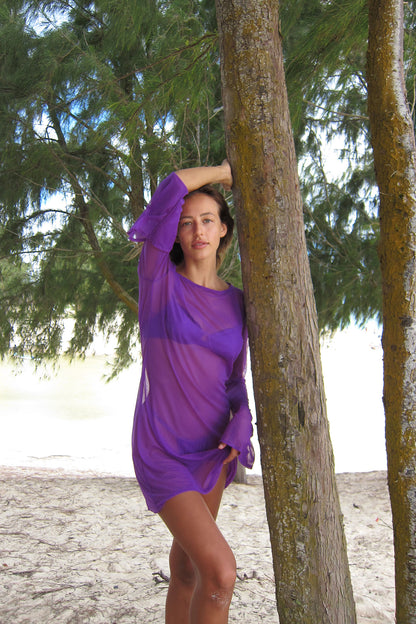 Vestido Luna - Purple