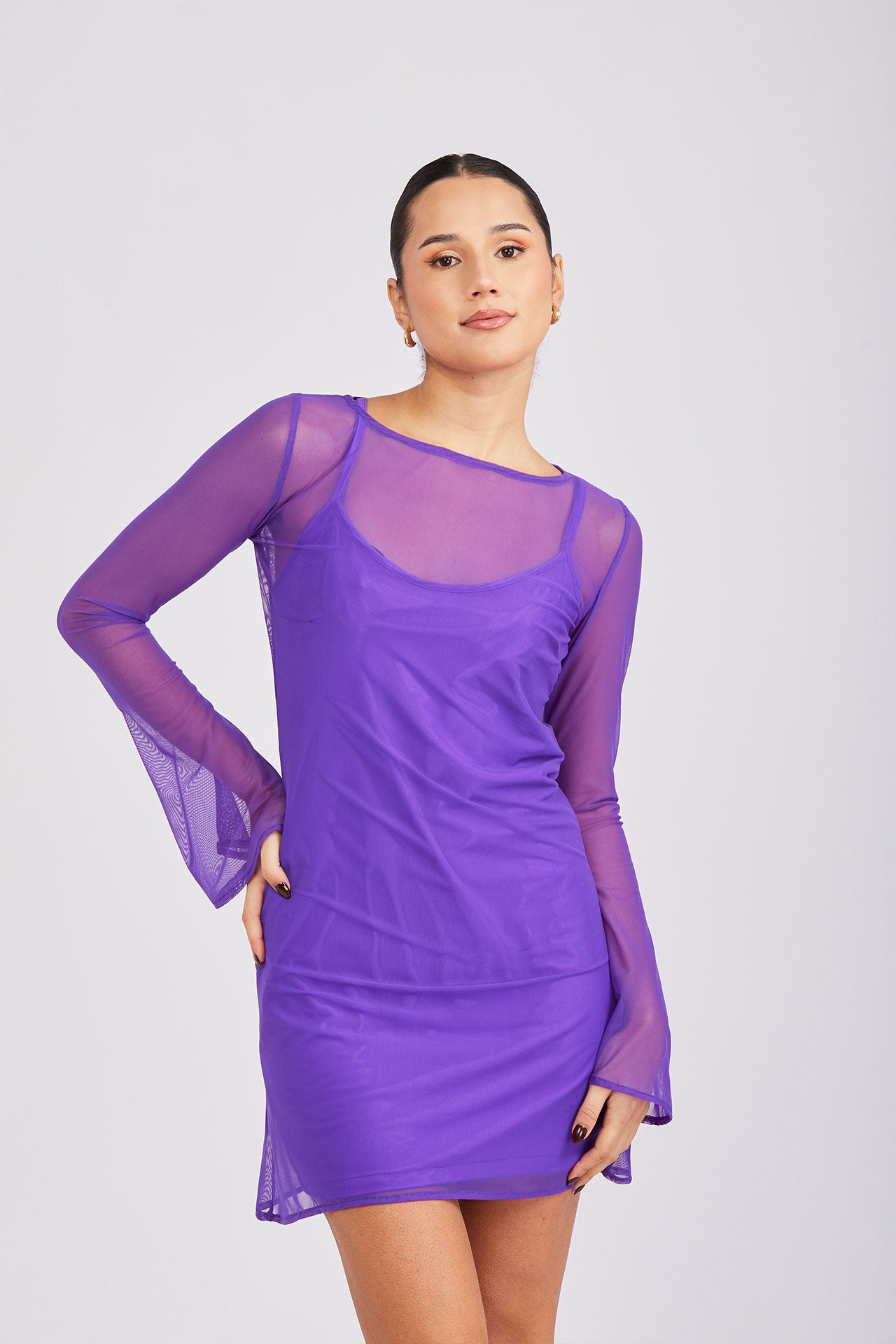 Vestido Luna - Purple